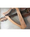 12弦 小豎琴 12 strings lever harp